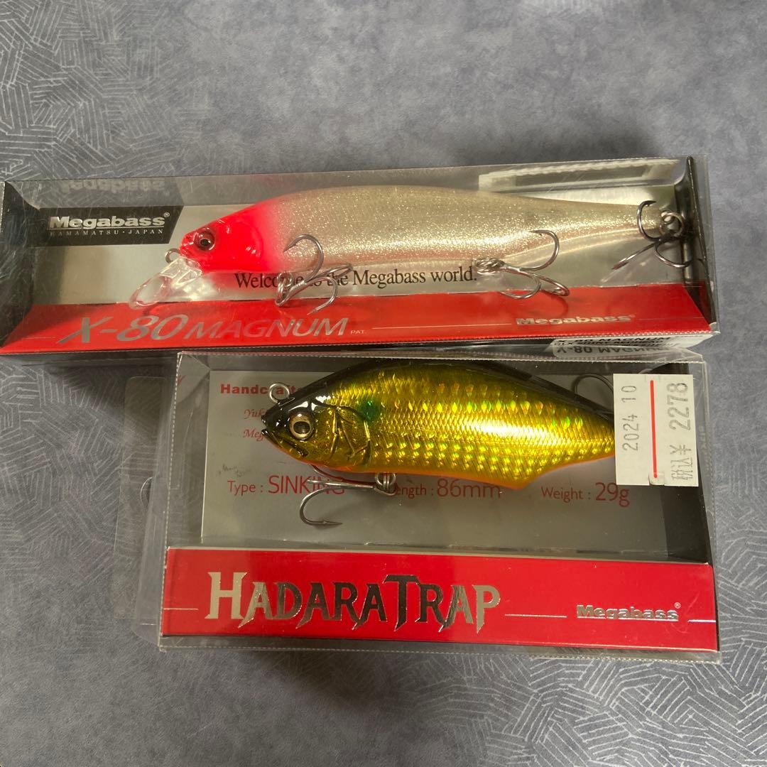 新品メガバスKAGELOU md98F 100F HADARATRAP x-80