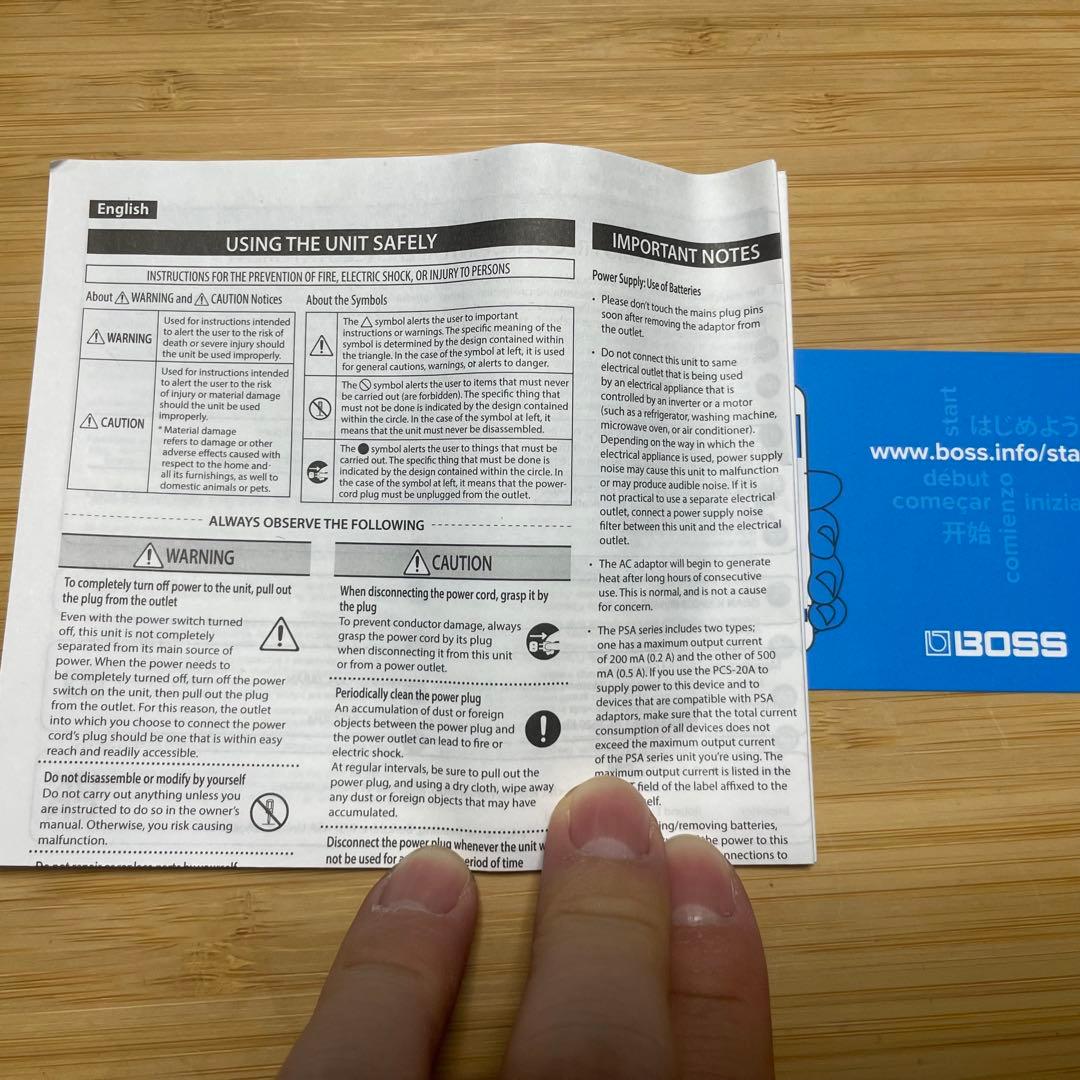 ギター BOSS SUPER OverDrive SD-1W