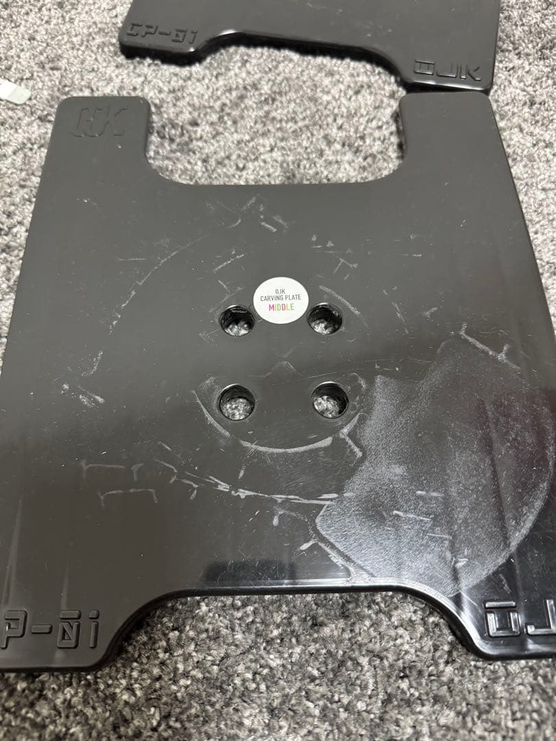 OJKカービングプレート　ミドル