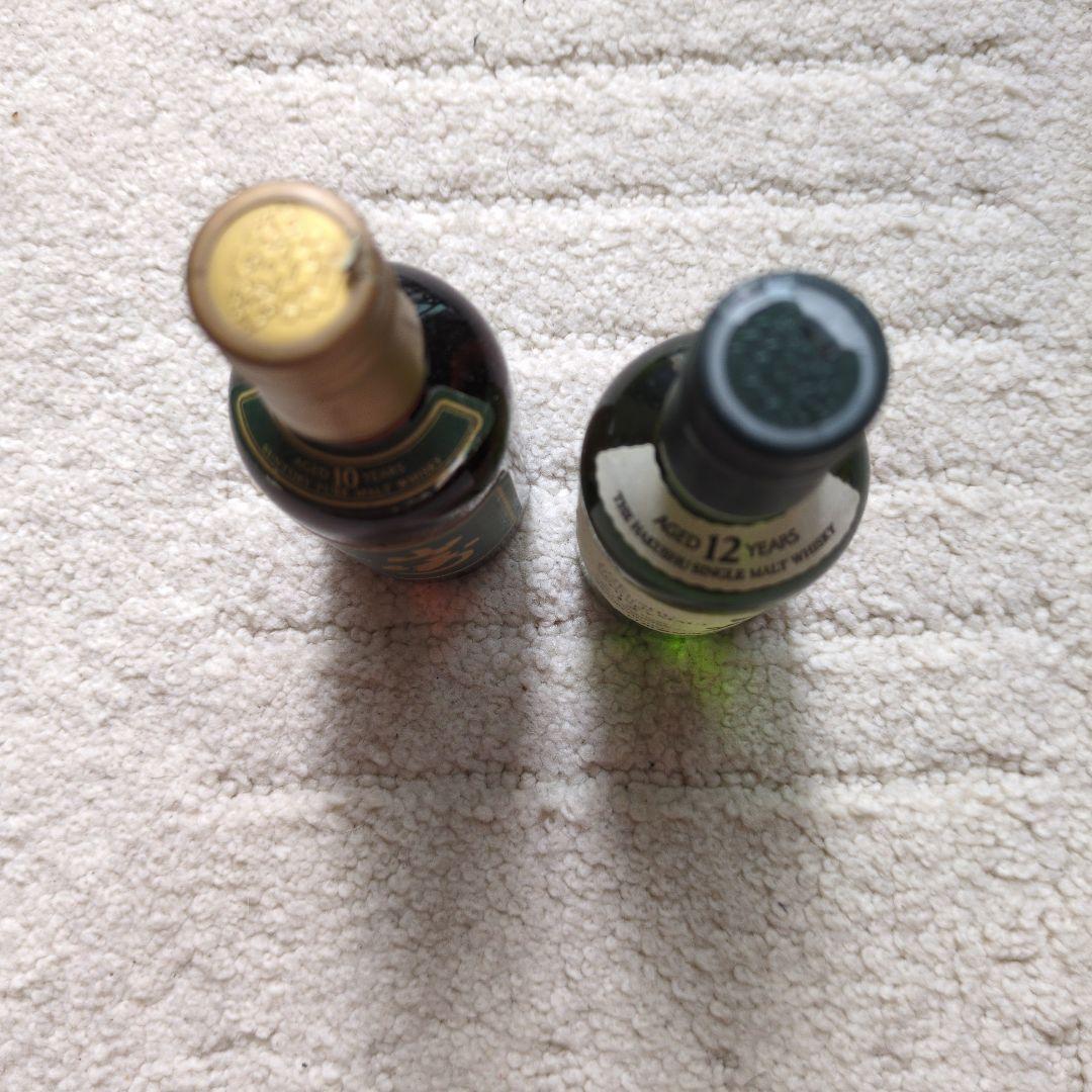 山崎 10年 & 白州 12年 ミニボトルセット