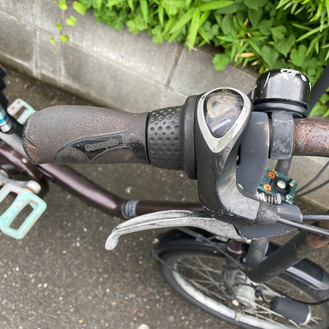 電動アシスト自転車 Panasonicダークブラウン