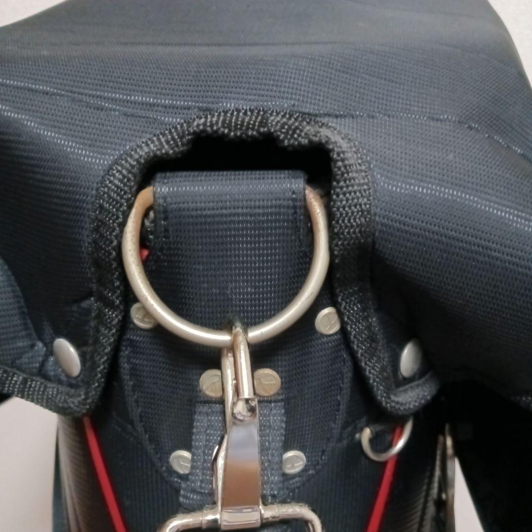 TaylorMade キャディバッグ 黒/白/赤