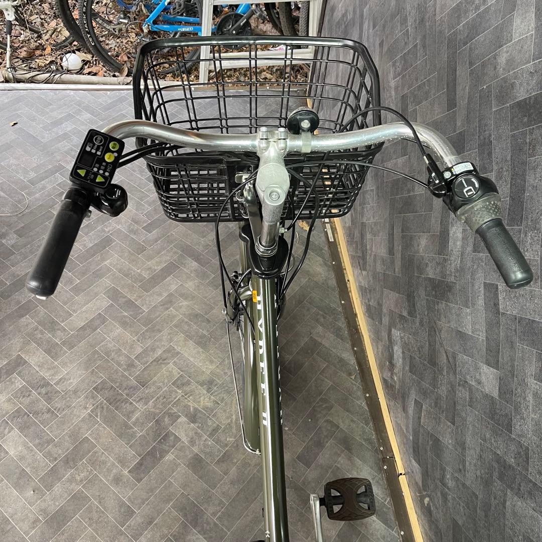 送料無料条件付電動アシスト自転車 26インチHYDEE.II バッテリー12.3