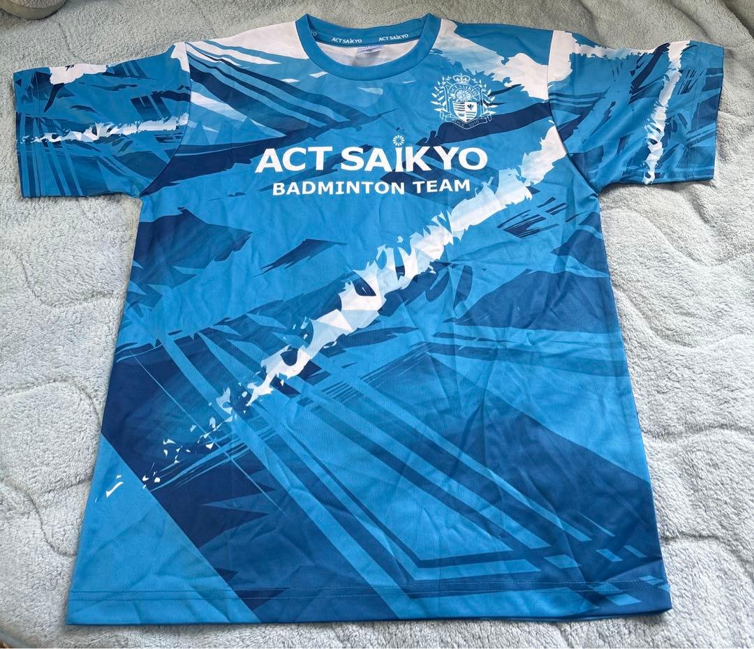 弘*史様 ACT SAIKYO バドミントンチーム 公式Tシャツ　山口県　田口真