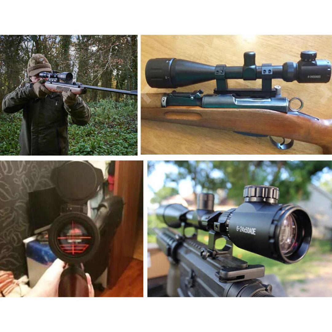 Bestsight製 実銃用 スコープ 倍率 6倍～24倍 レンズ径 5cm