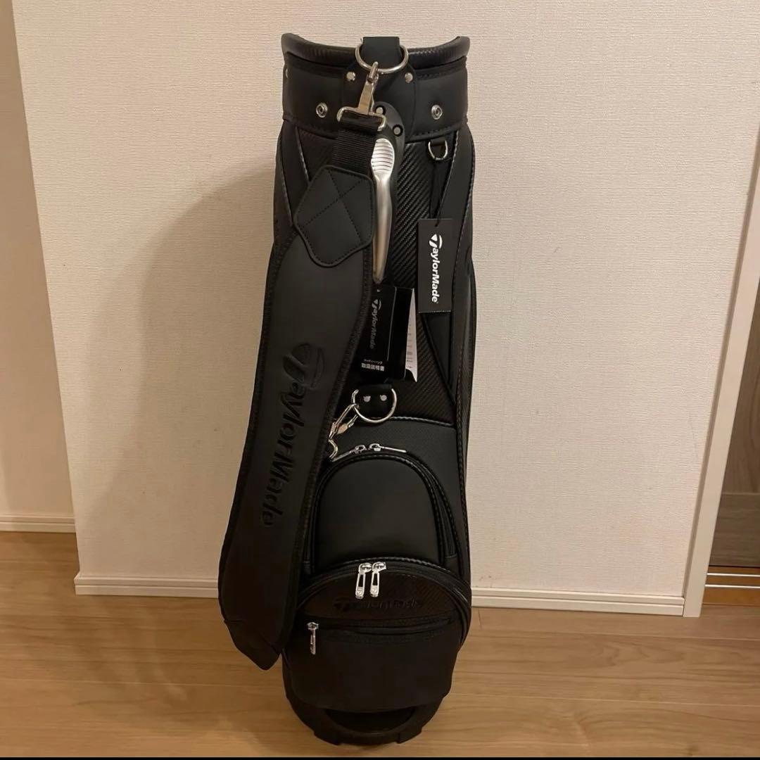 【新品】TaylorMade ブラック キャディバッグ