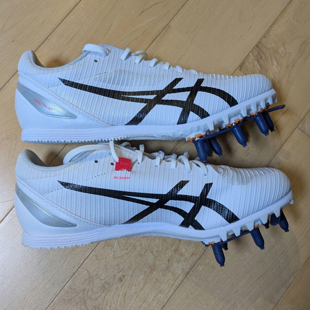 新品未使用　ASICS スパイクシューズ　25.5cm HEAT FLAT 12