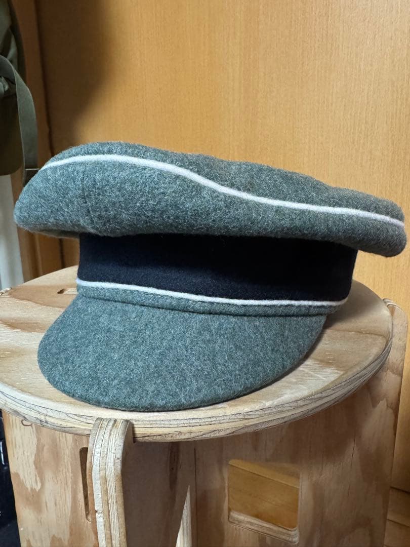 ドイツ軍　将校用制帽　徽章無し