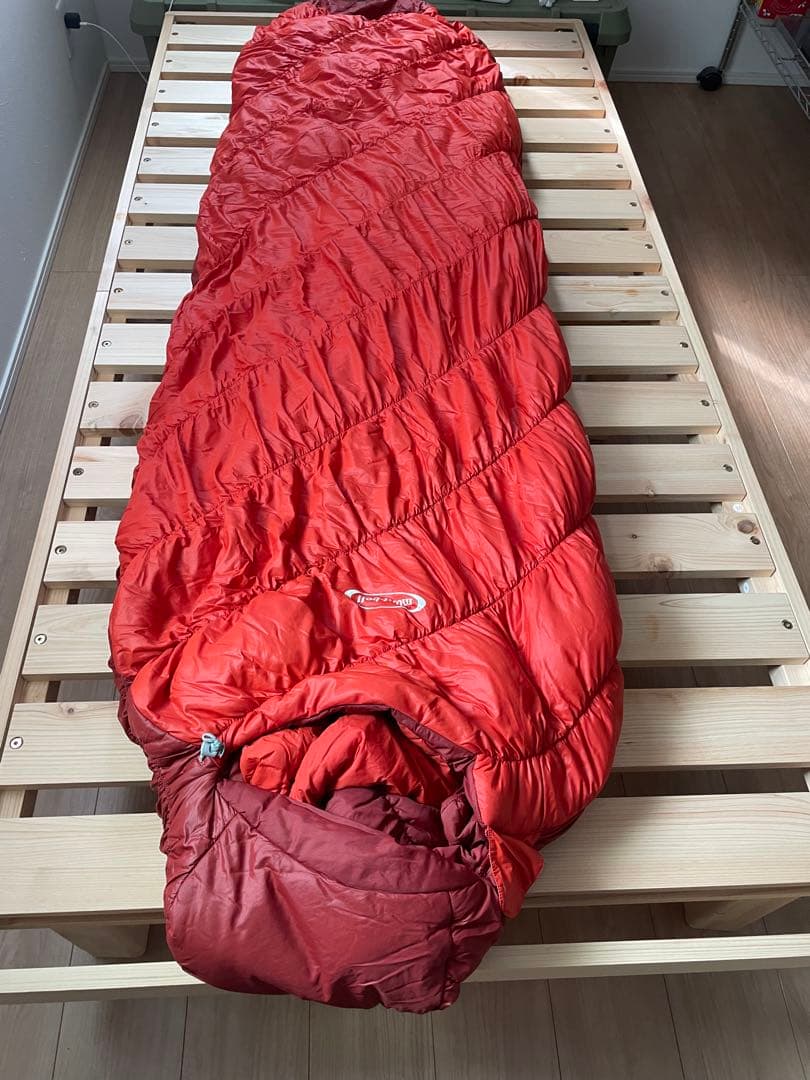 モンベル バロウバッグ #0 R/zip 寝袋シュラフ マミー型