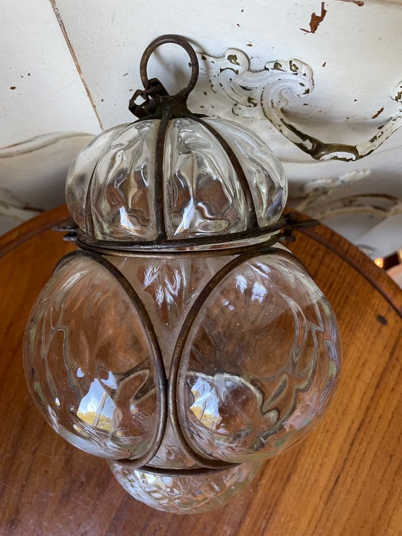 Takashiムラーノ　ガラス　ペンダントライト　ランプ　シェードレア