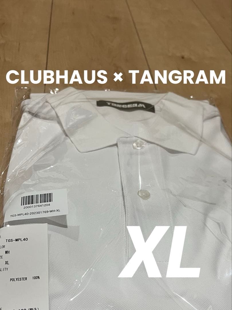 CLUBHAUS×TANGRAM 別注ポロ XL 未使用
