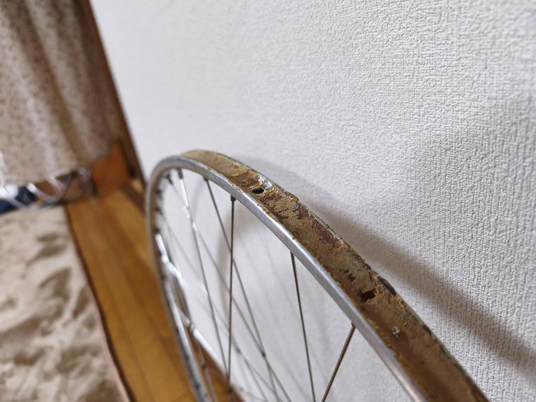 競輪 DURA-ACE HB-7600 完組ホイール 2本セット