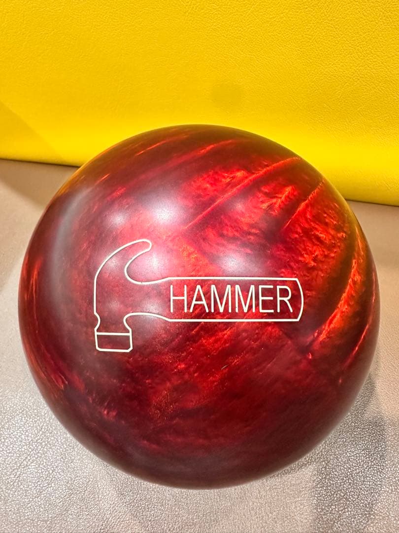 HAMMER BLACK WIDOWウレタンレッド ボウリングボール 14p