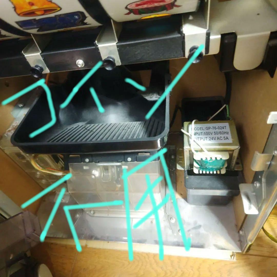 パチスロ　新鬼武者　茜パネル　5号機　実機　不要機付き　✨️送料無料 ✨️