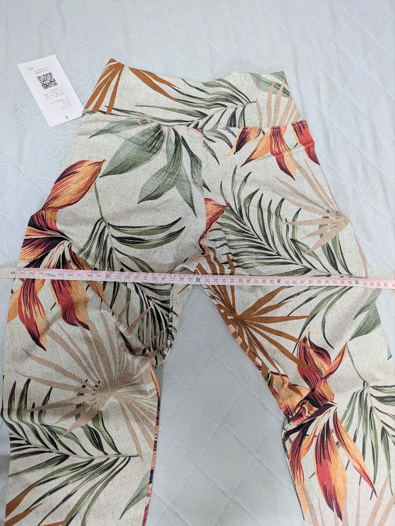 タイムセール♡新品タグ付【リンダワークス】花柄ヨガ上(P)下(М)コモレビ