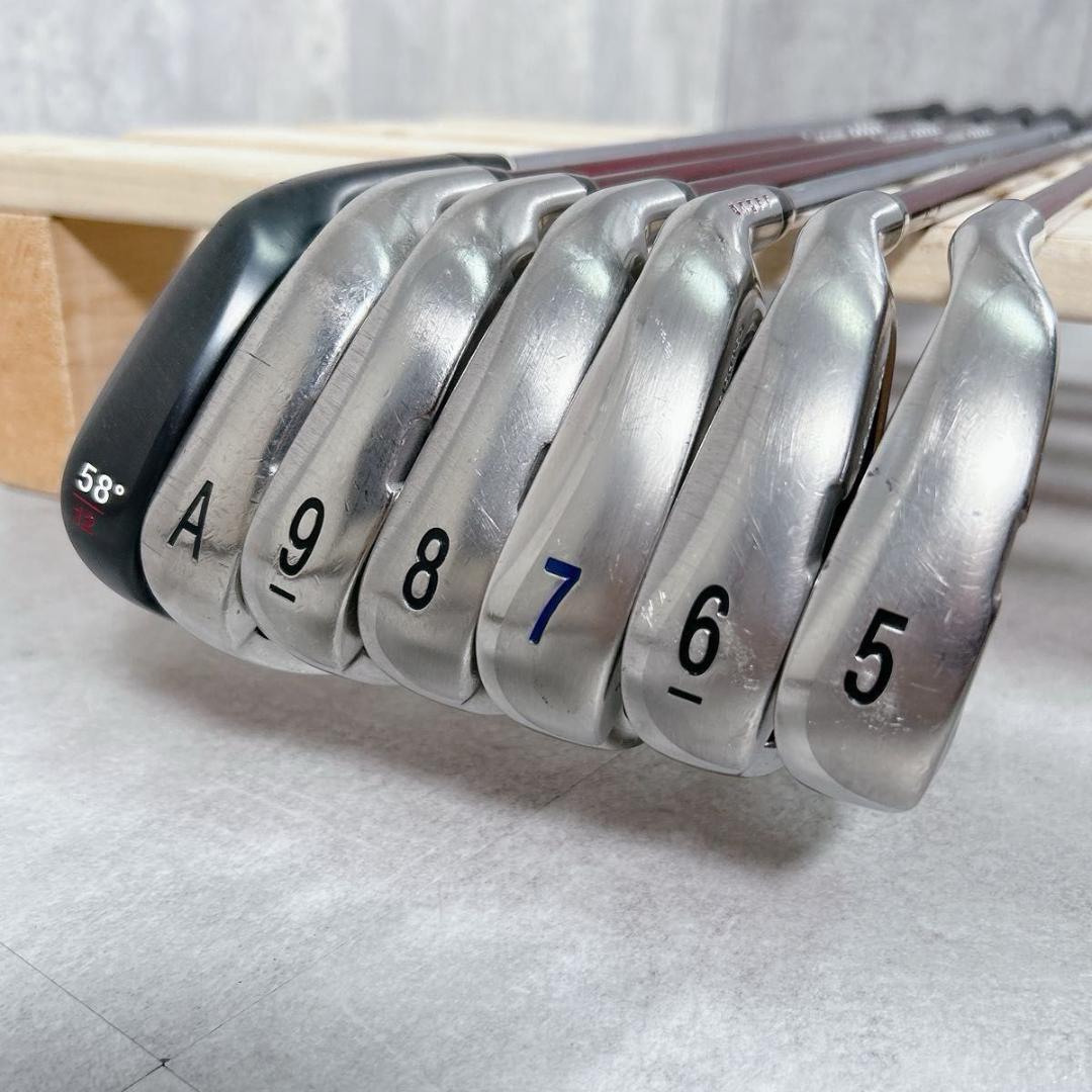 W894 ONOFF PING メンズ ゴルフ クラブ セット 12点 レッド