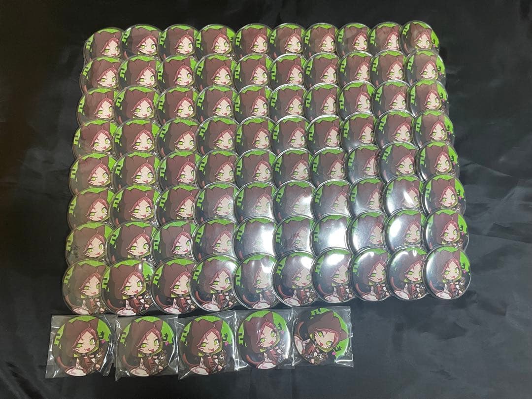 うらたぬき ハロパ 缶バッジ 2017①