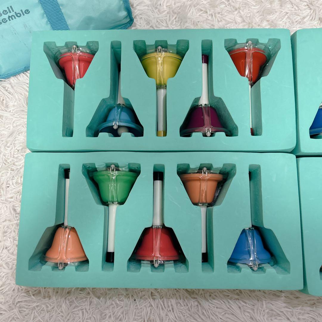 プリマ楽器 20音 ハンドベル BE-20 収納ケース付き 保育園 幼稚園