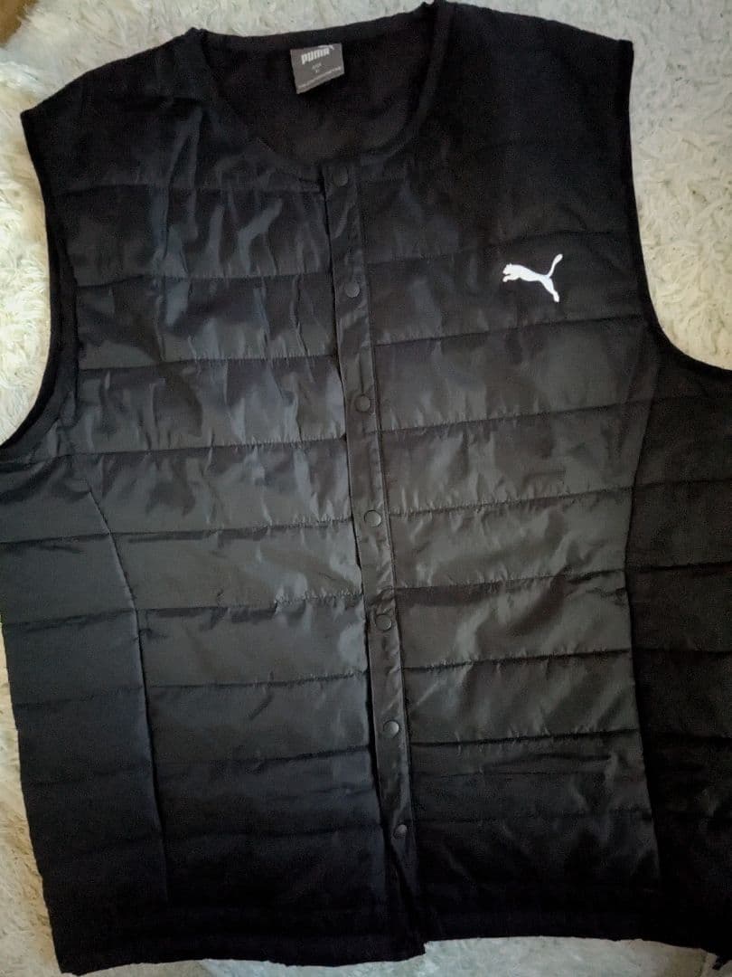 PUMA 中綿ベスト ブルゾン セット ストレッチ 防風 防寒 撥水 プーマ