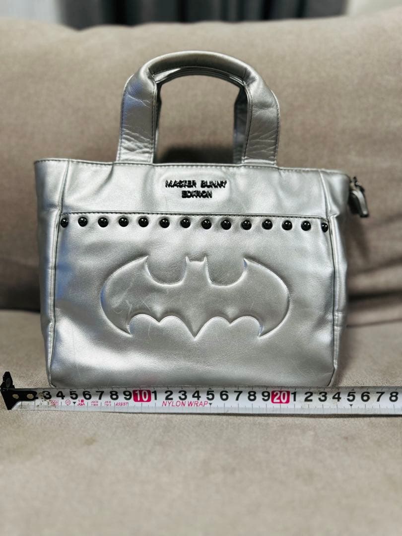 マスターバニーエディション バットマンバッグ シルバー