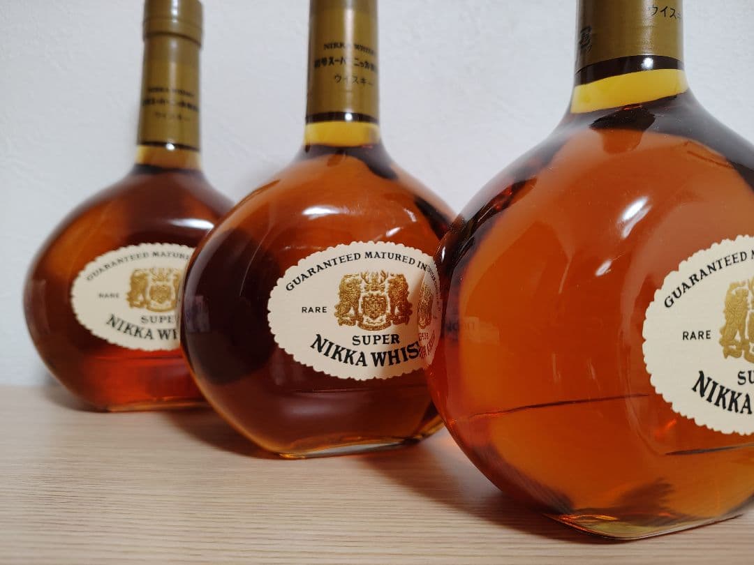 初号スーパーニッカ復刻版　3本