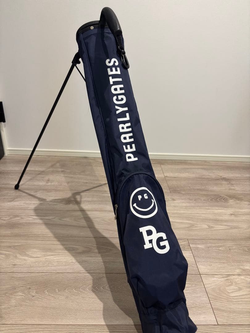 PEARLY GATES セルフスタンドサブバッグ ネイビ