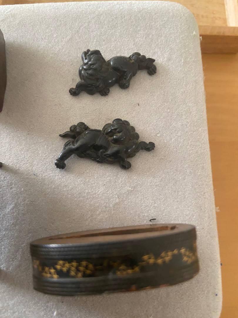 鍔　日本刀武具　古美術　年代不明