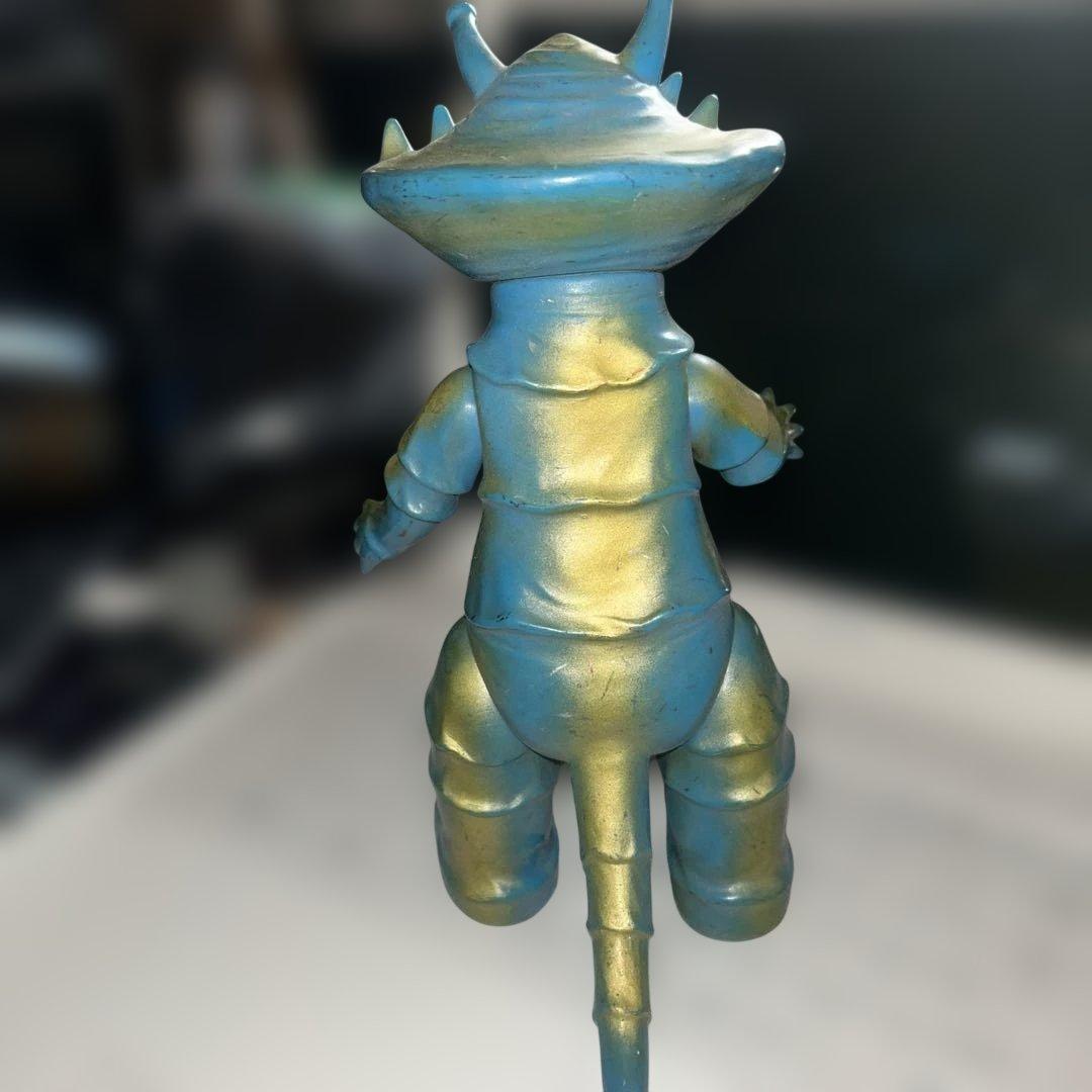 ウルトラマンシリーズ　カネゴン　ソフビ人形　ブルマーク　1991 復刻版