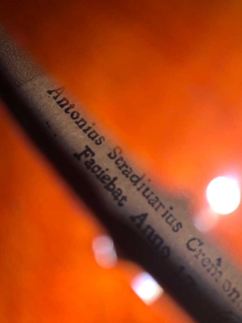 【とし】4/4 ヴァイオリン　Stradivariusラベル