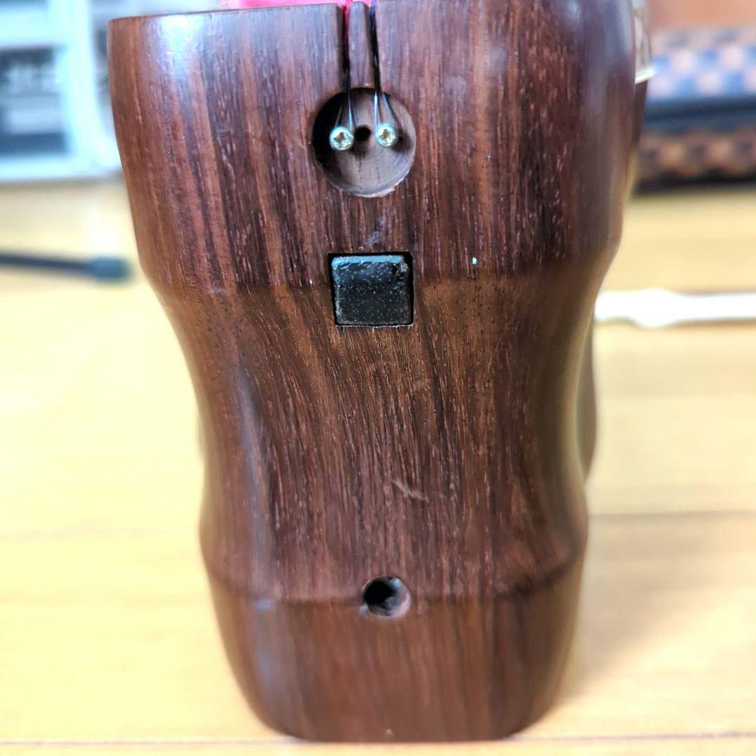 胡涵柔製作 未使用 最上級明清老紅木 龍彫刻 二胡1