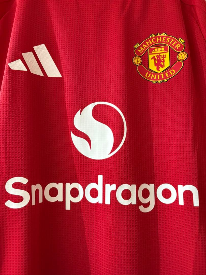 マンチェスターユナイテッド 24-25 ホーム 長袖 オーセン ホイルンド