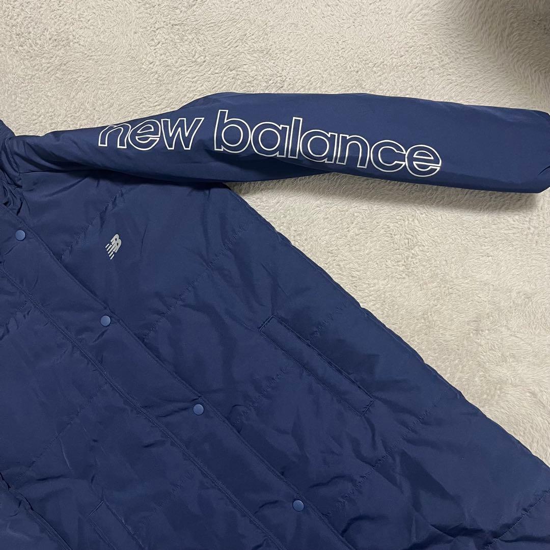 ニューバランス　ベンチコート　レディース　Ｌ　ネイビー　ロングコート　新品