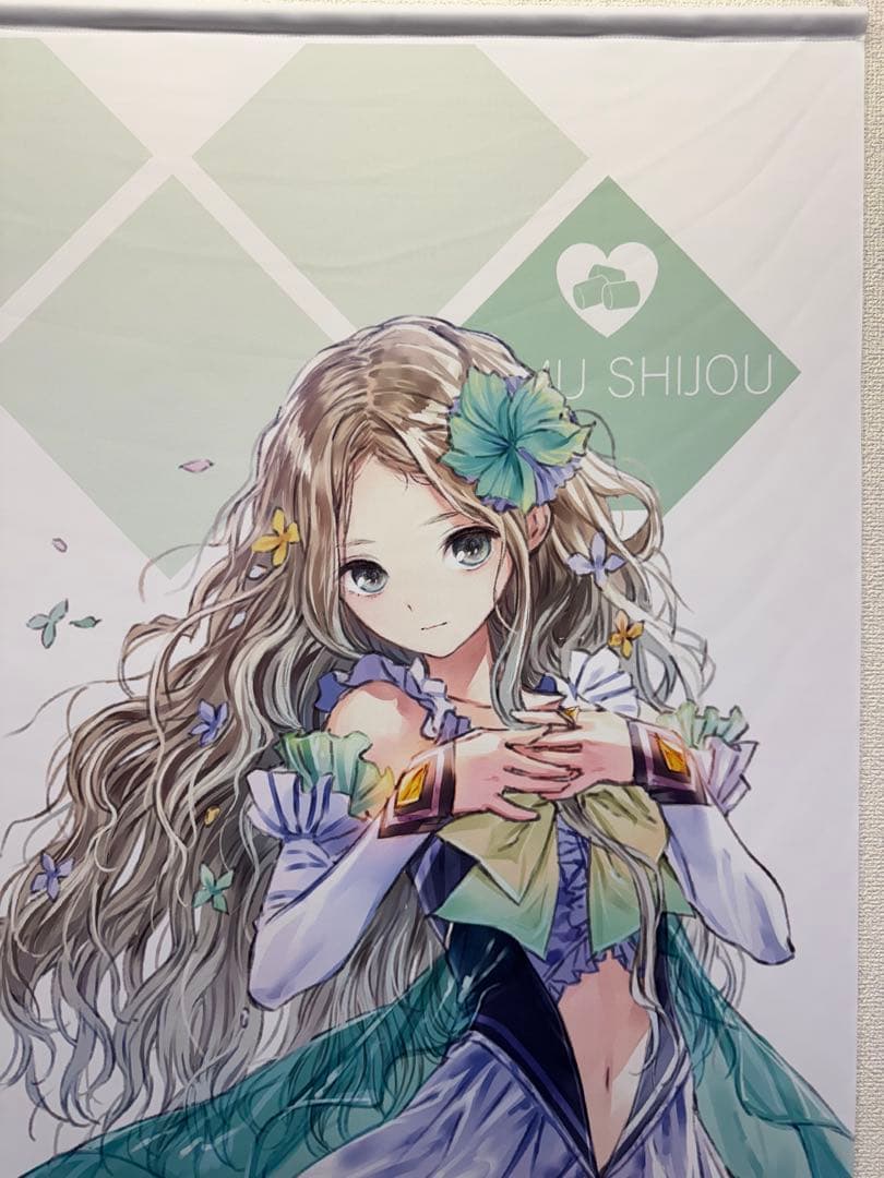 司城来夢 等身大タペストリー BLUE REFLECTION ガストショップ限定