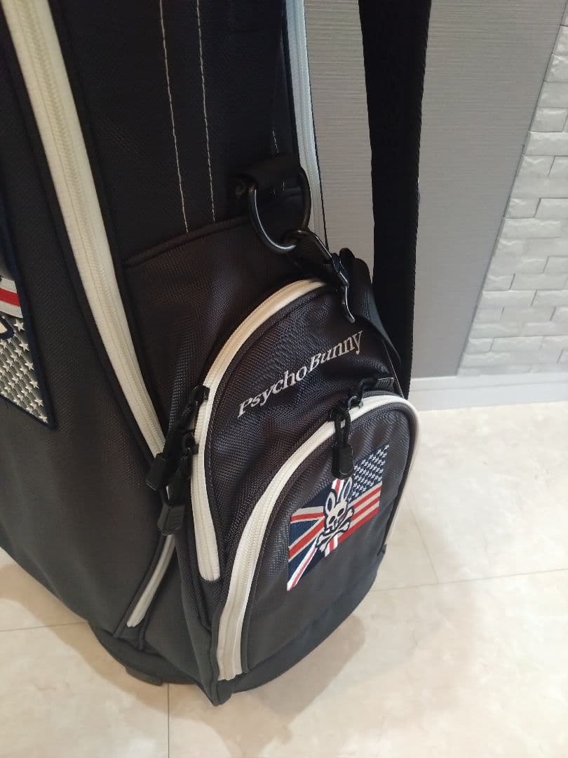 ネイビー　軽量　カートバッグ ゴルフバッグ キャディバッグ