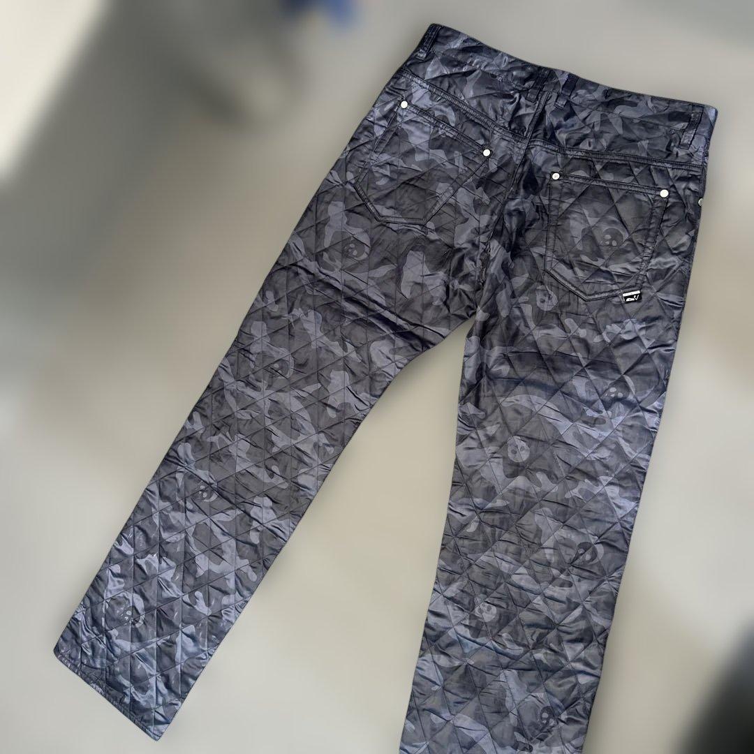 MARK & LONA キルティングパンツ　ゴルフ　マークアンドロナ　秋冬