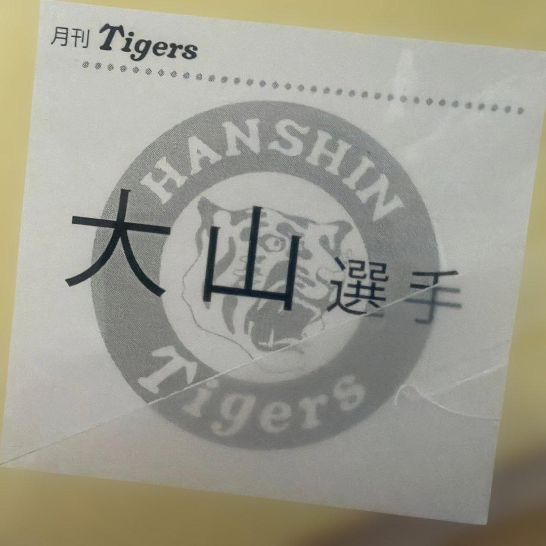 阪神タイガース　大山悠輔 サイン色紙 #3