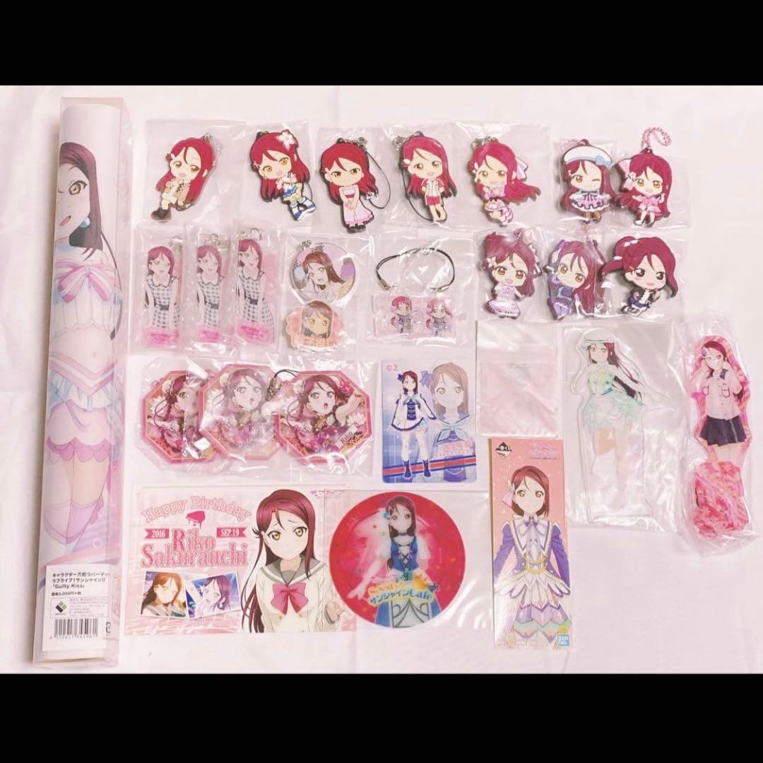 ラブライブ Aqours 桜内梨子 缶バッジ ラバスト まとめ