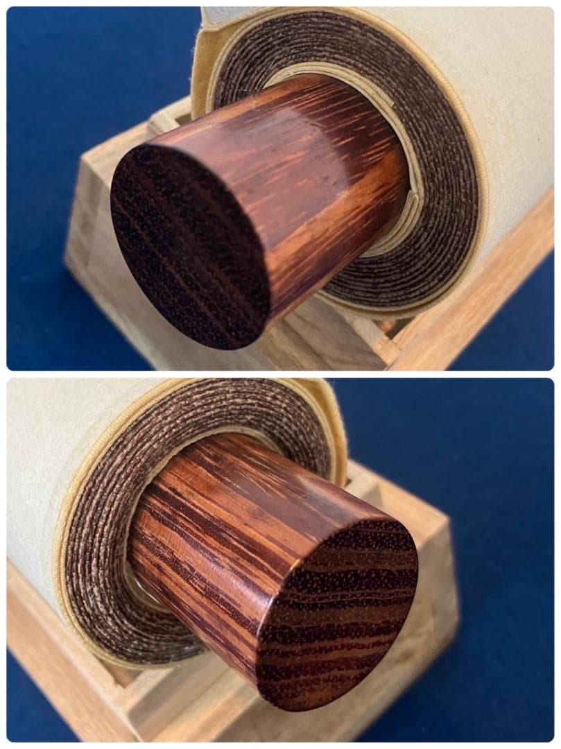 杉原元人「大正池」水墨山水 掛軸 絹本 共箱