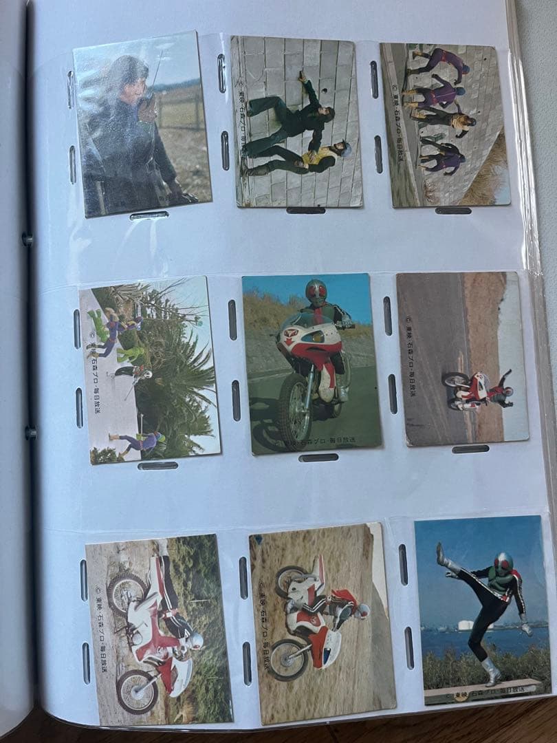 旧カルビー仮面ライダーカードセット