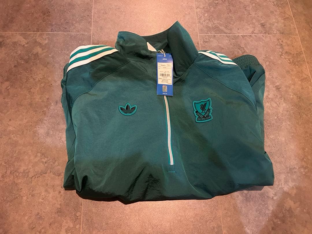 【タグ付き】リヴァプール TERRACEICON ハーフジップジャケット2XL