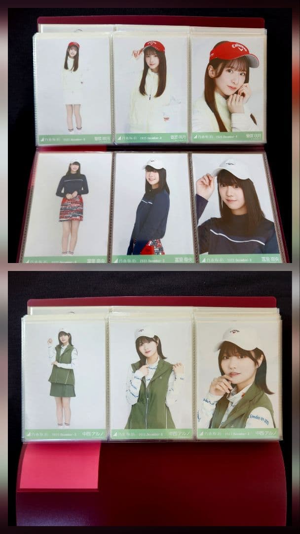 乃木坂46 2022年12月 ゴルフウェア 39フルコンプ