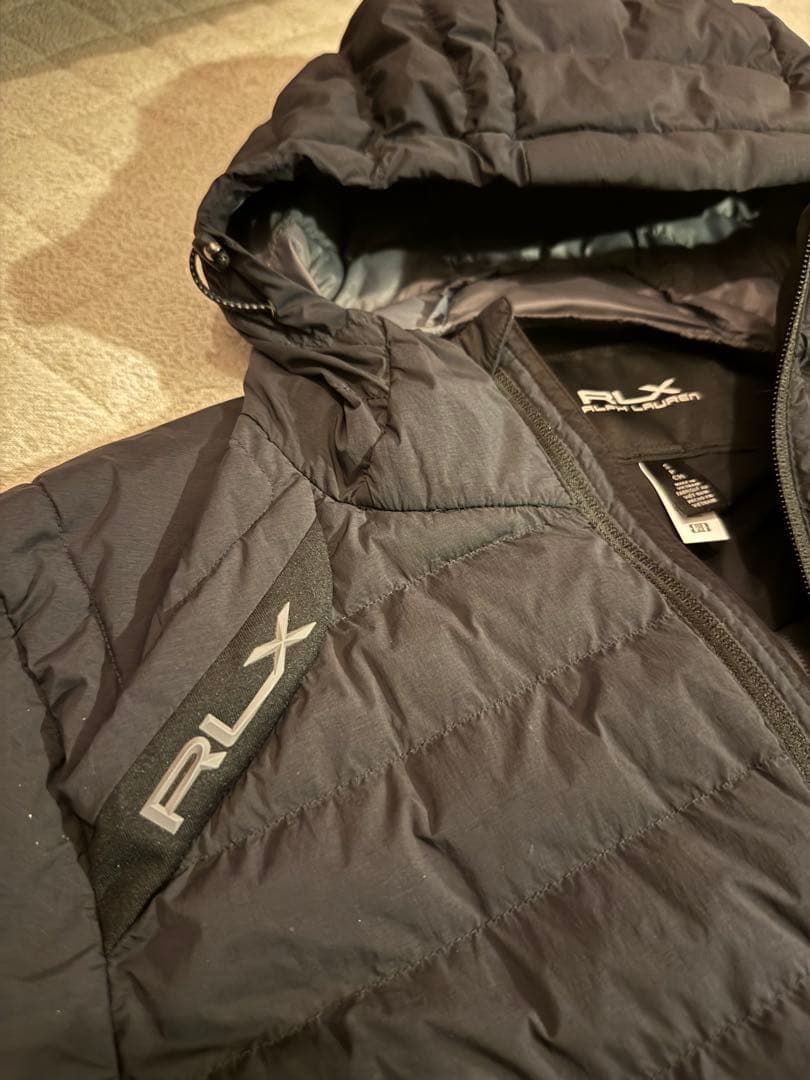 【美品1Rのみ着用】RLX ハイブリッドフーデッドジャケット Sサイズ黒 希少