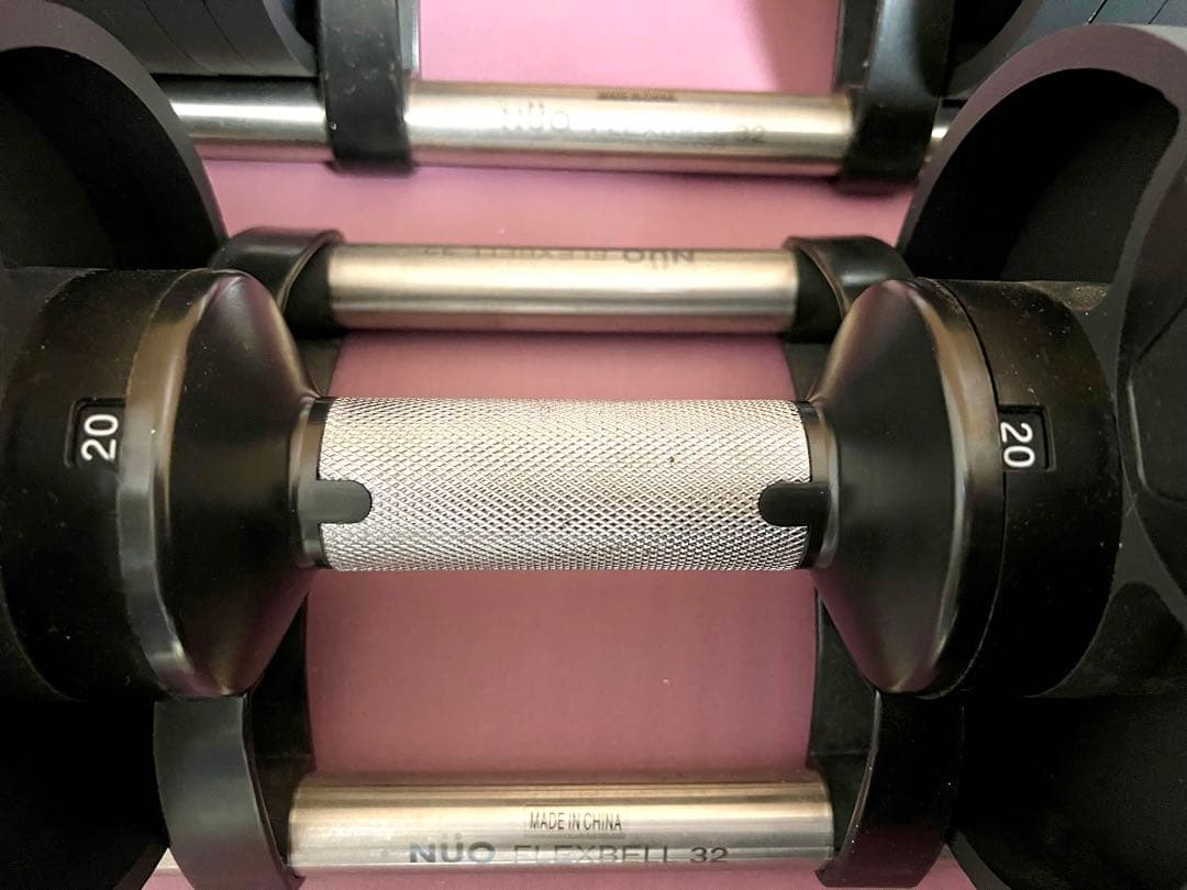 【引き取り限定】FLEXBELL 32kg×2 可変式ダンベル 4kg刻み