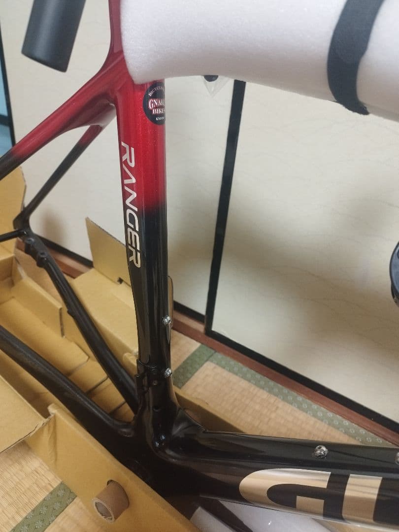 GUSTO Ranger ロードバイクフレーム（ステム一体型ハンドルセット）