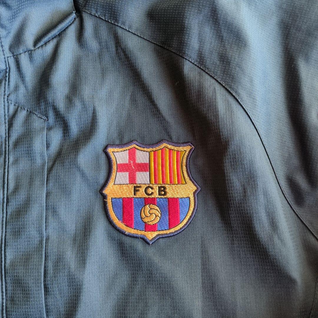 Nike FC Barcelona フード付ジャンパー　S　ナイキ　バルセロナ