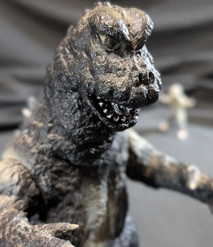 ゴジラ「ゴジラの息子」（Ｙ・ＭＳF）ソフビフィギュア＋ミニラ