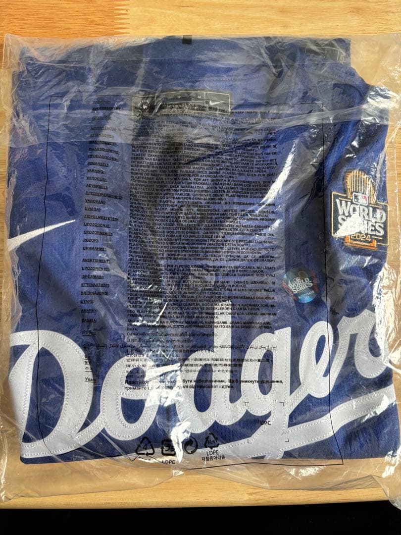 【正規品】 大谷翔平　ユニフォーム　ブルー　World Series US M