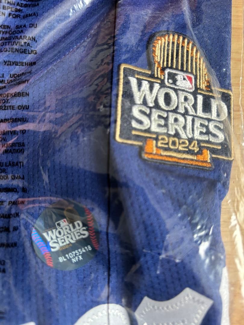 【正規品】 大谷翔平　ユニフォーム　ブルー　World Series US M