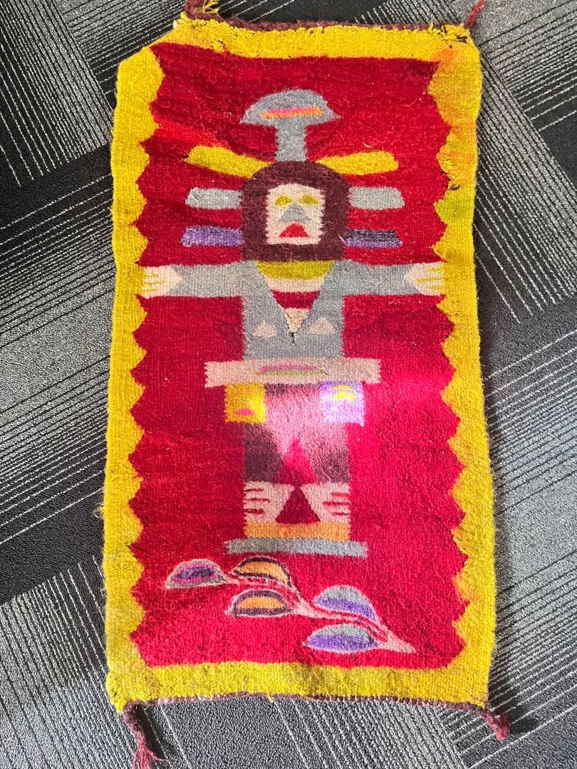 ビンテージラグマット ナバホインディアンラグマット