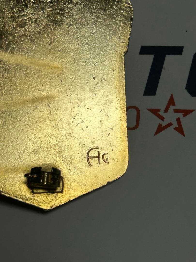 旧型　シークレットサービス　ポリスバッジ　USSS アクセスオーバーシーズ製